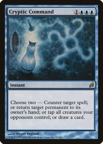 MTG Magic the Gathering Cryptic Command (56/312) Lorwyn LP