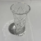 Waterford Kinsale Flower Vase 7" Elegant Vintage Crystal Signed /ro