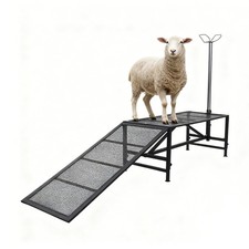 330lbs Goat Trimming Stand, Livestock Table for Sheep Trimming Hoof and Milking