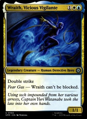 Wraith, Vicious Vigilante   Marvel's Spider-Man 160   U