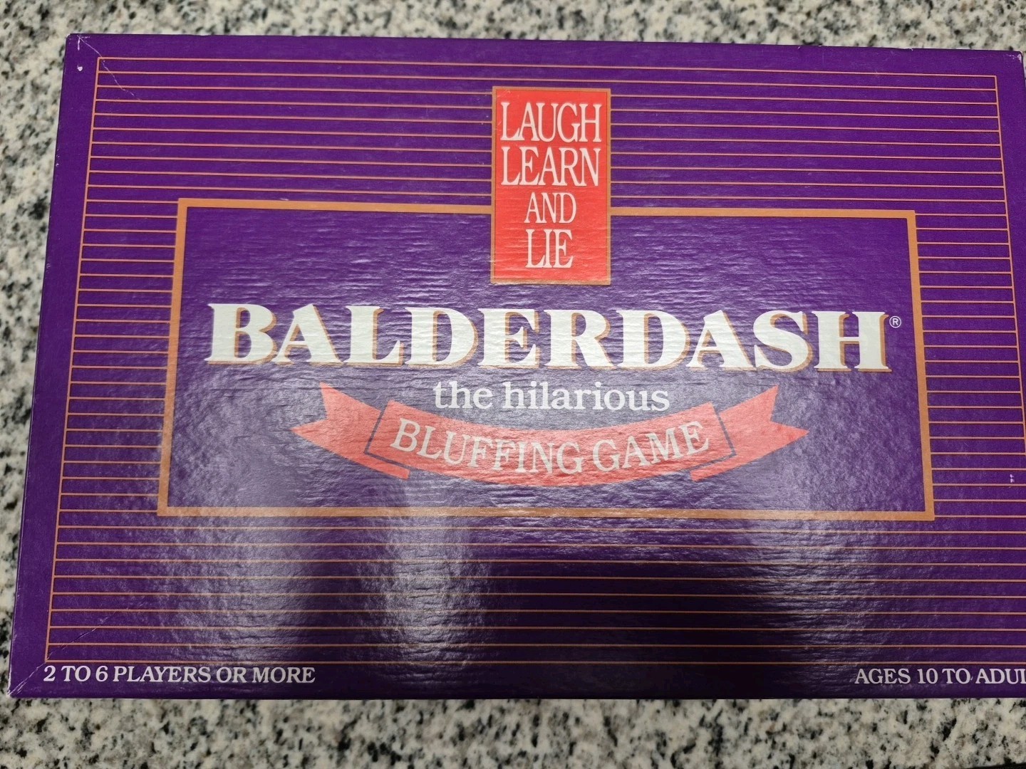 Mattel Balderdash Board Game