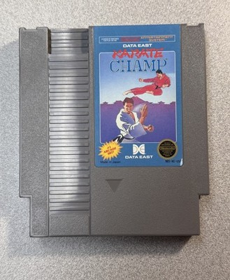 Karate Champ (Nintendo Entertainment System, 1986) NES Tested & Authentic