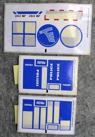 LEGO City Partial Sticker Sheets Lot (16) Police Fire Coast Guard + 2012 Promo