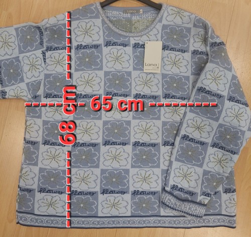 Lana Natural Wear BIO-baumwolle XL OVERSIZED Hellblau / Hellgrün /... - Bild 7 von 12