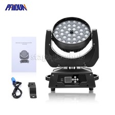 PAIDUN 36x10W 4IN1 RGBW Zoom Moving Head Stage Light Wash Beam Effect Lighting