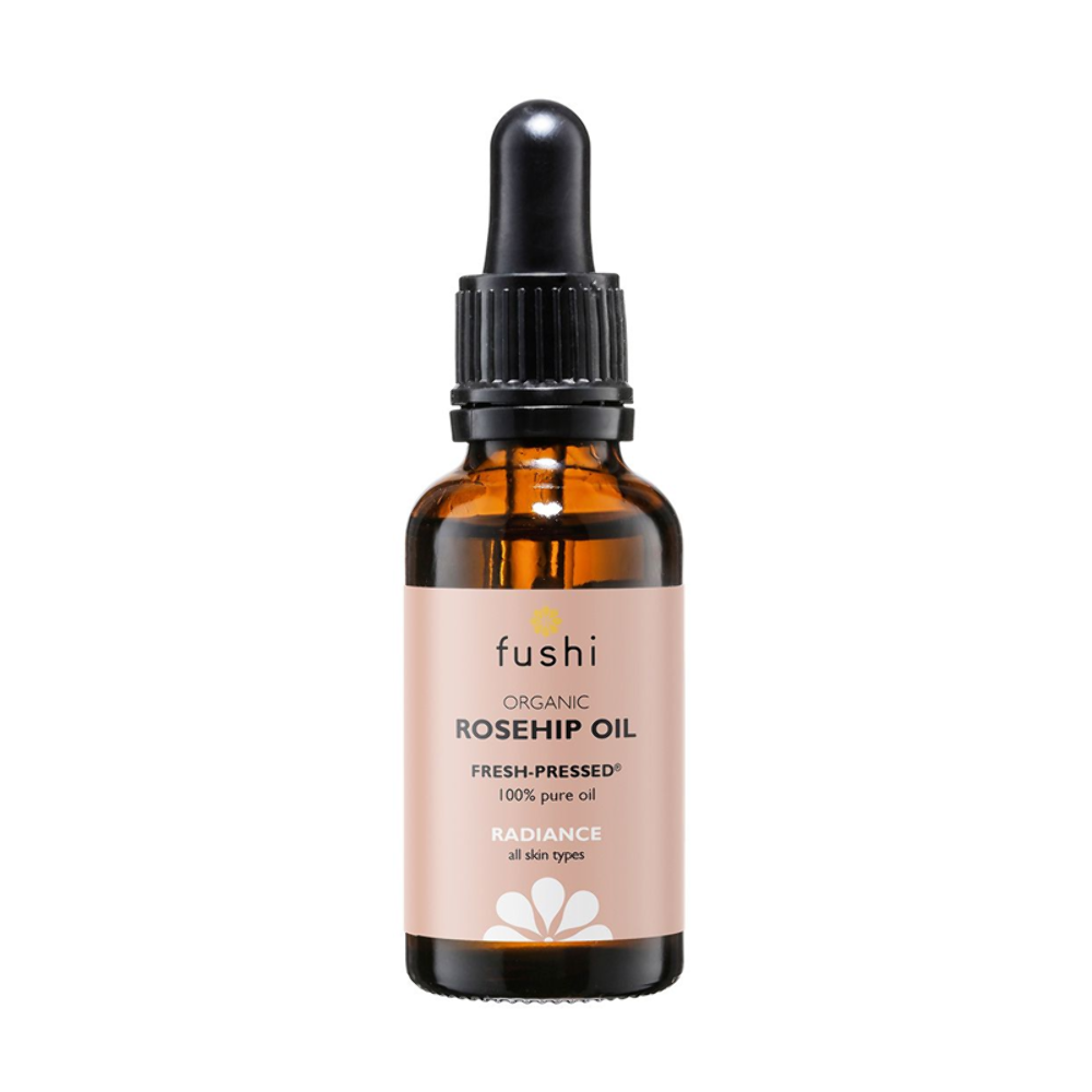 Fushi Organic Rosehip Oil 30ml Cold Pressed Skincare