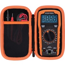 Lebakort Storage Case Compatible with Klein Tools 69355 Small, Black + Orange