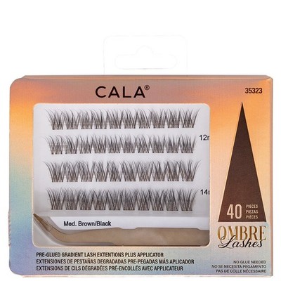Cala Pre Glue Lashes Ombre False Eyelashes