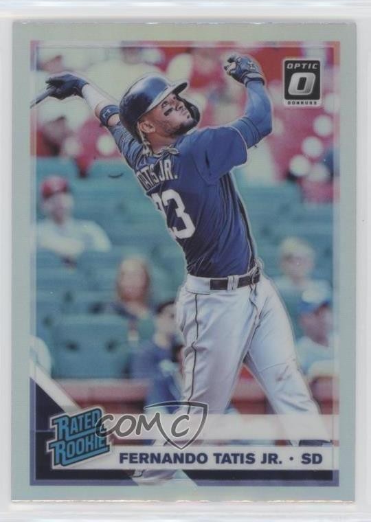 2019 Panini Donruss Optic Rated Rookies Holo Prizm Fernando Tatis Jr #84 0l58