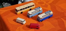 alte DDR Ikarus Robur Barkas Busse für Modelleisenbahn H0