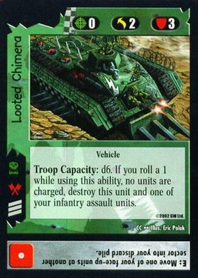 Geplünderte Chimäre - Coronis Kampagne - Warhammer 40K CCG