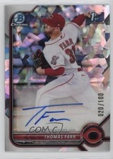 2022 Bowman Chrome Prospect Atomic Refractor 20/100 Thomas Farr #CPA-TF Auto x2o
