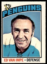 1976-77 O-Pee-Chee Ed Van Impe Pittsburgh Penguins #157