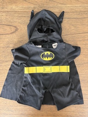 Build a Bear Batman Costume With Mask Cape And Suit, Can Fit Cabbage Patch Kids