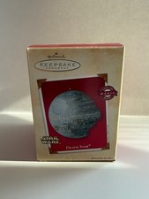 Hallmark Keepsake  Star Wars  Death Star  Magic Light & Voice  2002 MIB