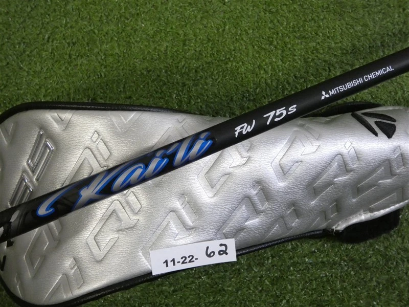 TaylorMade Qi35 Tour 15* 3 Wood Kai'li Blue Dark Wave 75 Stiff with HC Excellent - Image 4 of 4