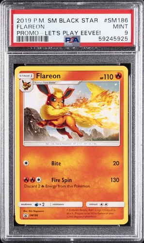 Flareon graded PSA 9 for sale on eBay