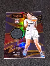2025 select wnba te-hina paopao silver prizm patch  #SP-THP
