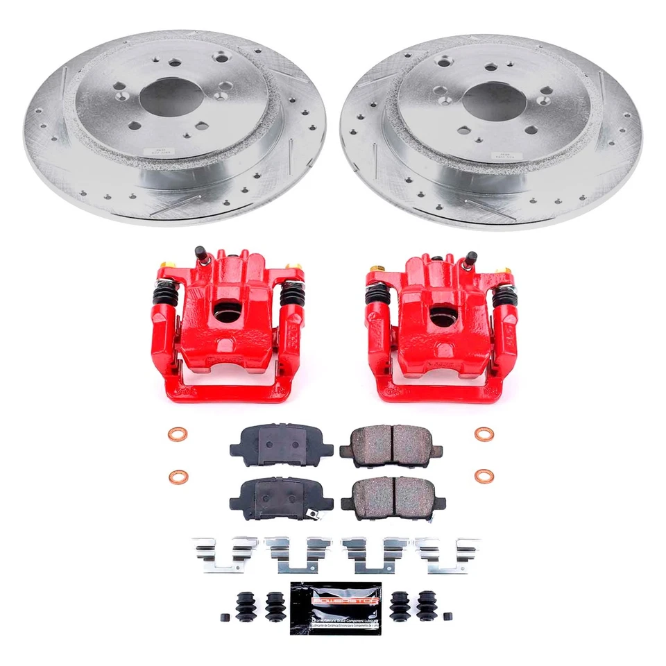 PowerStop KC2382 Brake Kit For Honda Pilot 2003-2008 Rear - Изображение 2 из 4