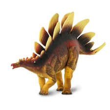 Stegosaurus Miniature Dinosaur Safari Collectible Figurine 6" L 2.5" H