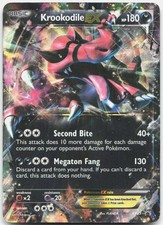 Krookodile EX XY25 Holo Promo XY Promo Pokemon Damaged on eBay
