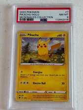 McDonald's PIKACHU - HOLO! PSA 8! NM-MINT! 2022 Pokémon McDonald's Collection #7 on eBay