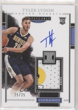 2017-18 Impeccable Elegance Rookie Jersey Holo Silver 25/25 Tyler Lydon Auto 2r7