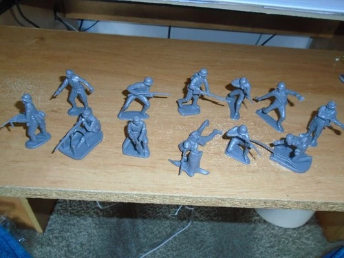 1997 12 THE  MARX MAN CTS GERMAN SOLDIER   FIGURE 54MM