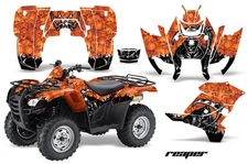 ATV Graphics Kit Decal Sticker For Honda Rancher AT 420 2007-2013 REAPER ORANGE