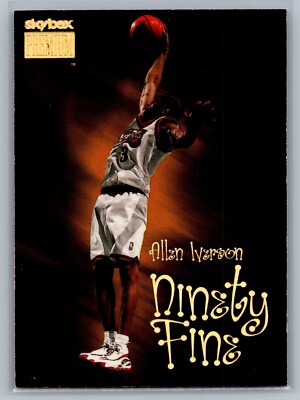 1998-99 Skybox Premium - #209 Allen Iverson - HOF NM *TEXCARDS*