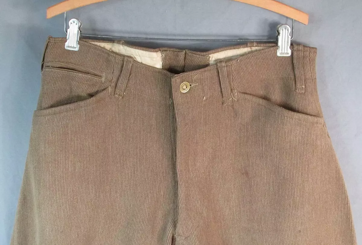 Vintage 1910s Wool Whipcord Riding Pants WWI Military Breeches Calvary  Antique