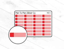 1482-3~~Red Labels Planner Stickers.