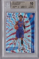 SADDIQ BEY 2020-21 Panini Revolution RC Asia Holo Silver BGS 10 #114 Pop 2