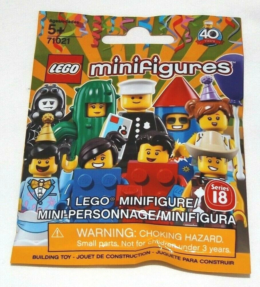 Lego minifigures sales series 18 policeman