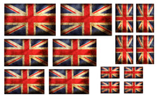 1:3 5 Britannique Drapeau Sur 100% Coton Modèle / Diorama Militaire Set 1