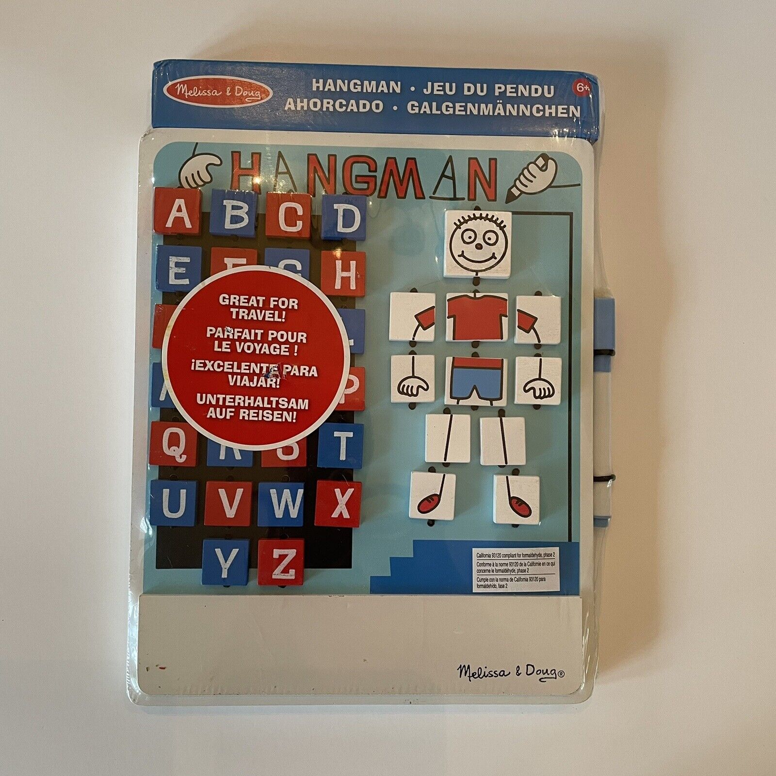 Melissa & Doug Flip-to-Win Hangman Travel Game, Pack of 2 - Zuma