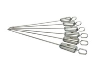 12 Stk. SchaschlikspießE, Bbq GrillspießE, FleischspießE Mit Abstreiffunktion