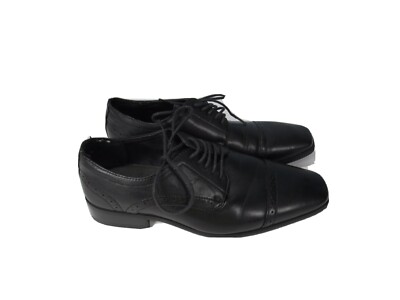 Perry Ellis Black Dress Shoes Size 8‎ Amazon.com | Perry Ellis Boys Portfolio Classic Dress Delby  main image 4