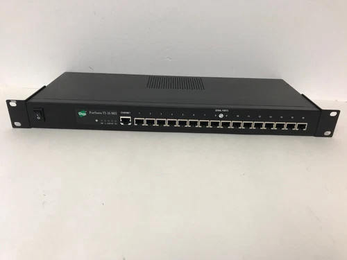 DIGI 50000777-06 70001978 70001980 PORTSERVER TS 16 MEI RACK WITH WARRANTY