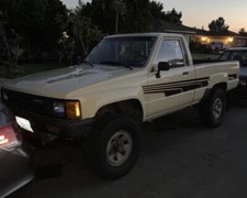 Vintage Retro Style Decals Graphis Stickers Set Fit 87 Toyota Pickup