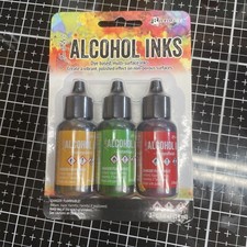 Ranger Alcohol Inks CONSERVATORY 3 Pack Dye Based TAK40859C
