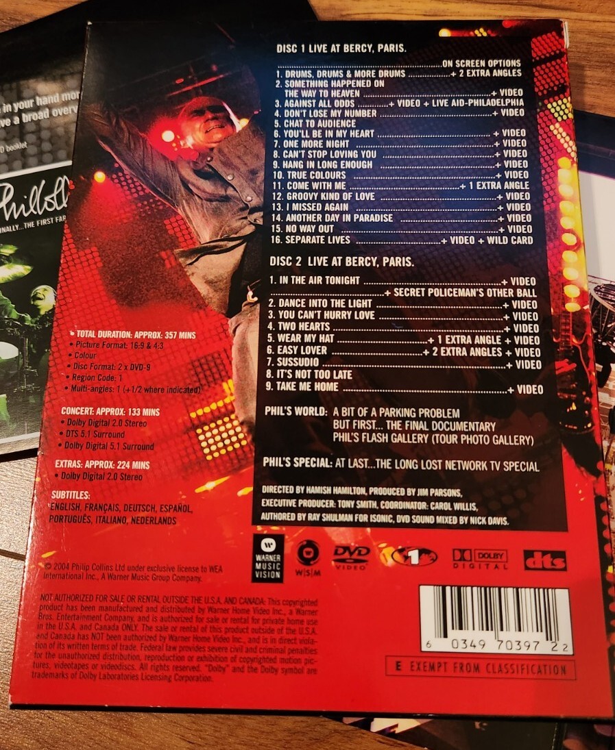 4663 Phil Collins: FinallyThe First Farewell Tour (2004