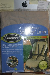 summer stroller liner
