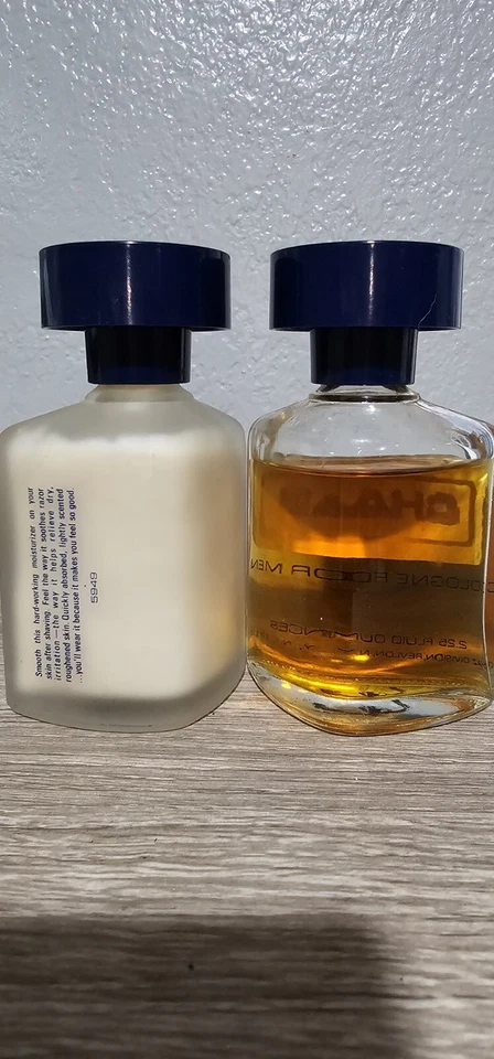 Vintage Revlon CHAZ After Shave 2.25 oz Splash Cologne And Moisturizing Balm - Image 2 of 3