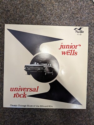 LP Junior Wells -  Universal Rock ** Flyright FLY 588 ENGLAND 1981