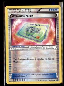 2015 XY - Primal Clash Weakness Policy Null/Uncommon #142