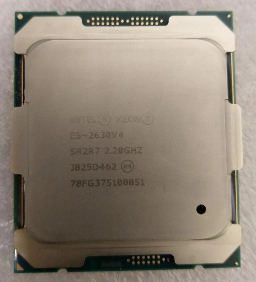 Intel Xeon E5 2630V4 CPU Processor SR2R7 10 Cores 25MB Cache 3.10GHz LGA2011-3 - Image 2 of 2