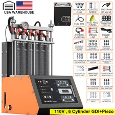 Automotive Piezo Fuel Injector Cleaner Machine EFI FSI Injector Tester Tool Kit