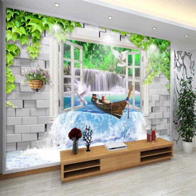 Rice Pudding Palm 3D Full Wall Mural Photo Wallpaper Printing Home Kids Decor