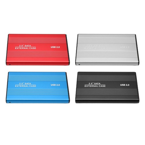 External Hard Drive 2.5in Slim USB 2.0 High Speed Plug And Play Mobile Hard Hot - Afbeelding 6 van 74